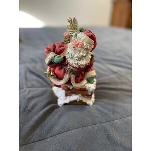 Department 56 Santa In The Spirit Chimney Tree Presents Christmas‎ Decor Holiday